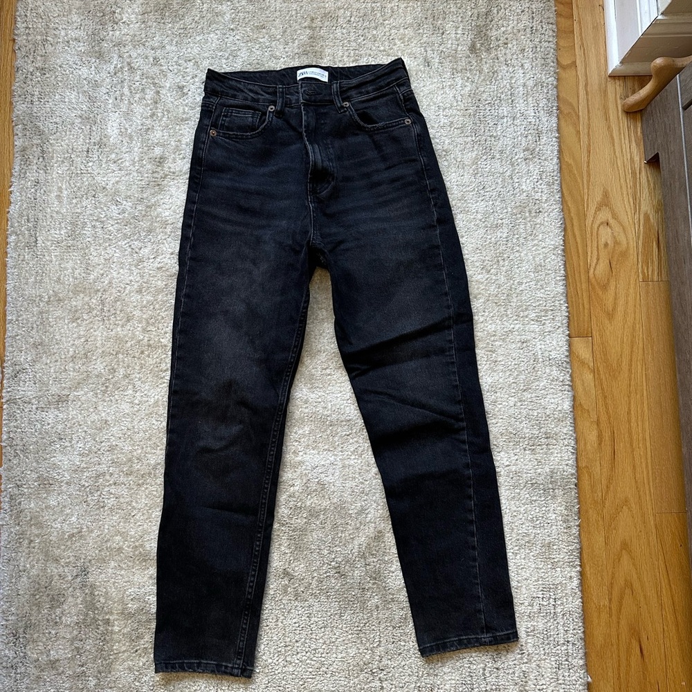 Zara mom jeans